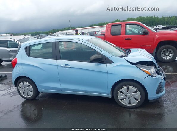 KL8CB6SA9GC609069 2016 CHEVROLET SPARK Синий Вид задней части салона