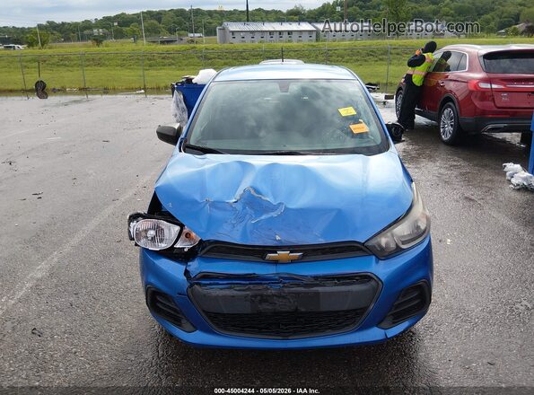 KL8CB6SA9HC774539 2017 CHEVROLET SPARK Синий Вид спереди