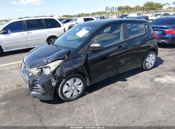 KL8CB6SA9HC810150 2017 CHEVROLET SPARK Черный Передняя левая четверть