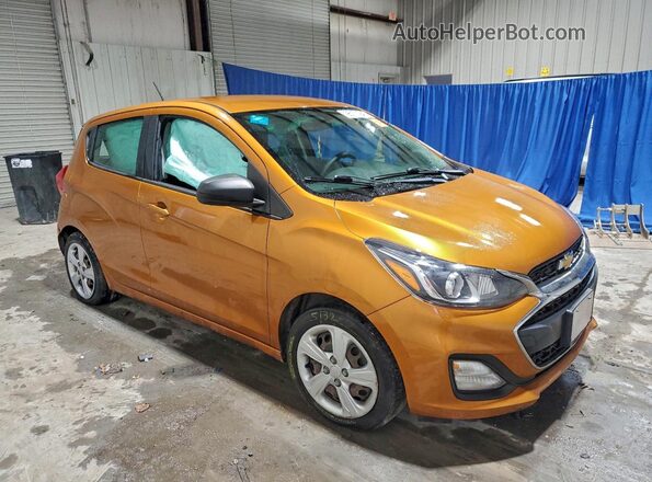 KL8CB6SA9KC715496 2019 CHEVROLET SPARK Золотой Передняя правая четверть