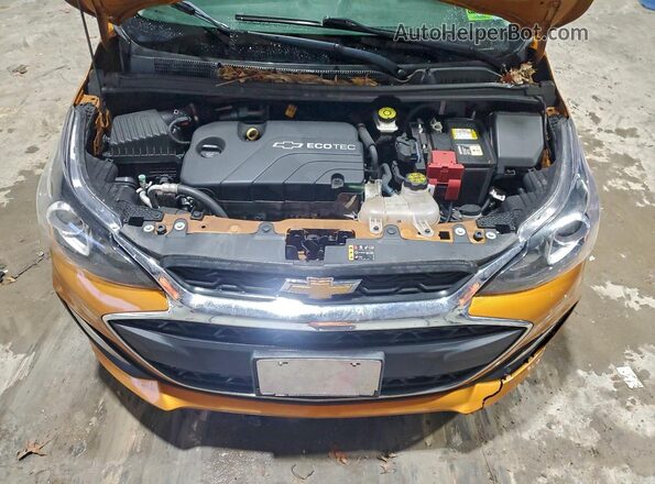 KL8CB6SA9KC715496 2019 CHEVROLET SPARK Золотой Вид задней части салона
