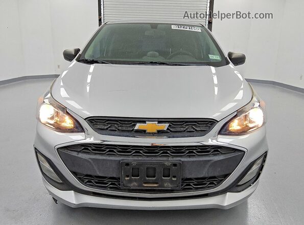 KL8CB6SA9KC733190 2019 CHEVROLET SPARK Silver Вид спереду