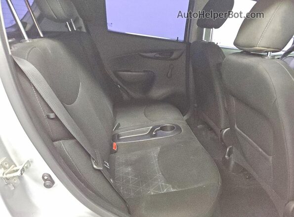 KL8CB6SA9KC733190 2019 CHEVROLET SPARK Silver Вид задніх сидінь