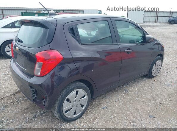 KL8CB6SAXHC839530 2017 CHEVROLET SPARK Темно-бордовый Задняя правая четверть