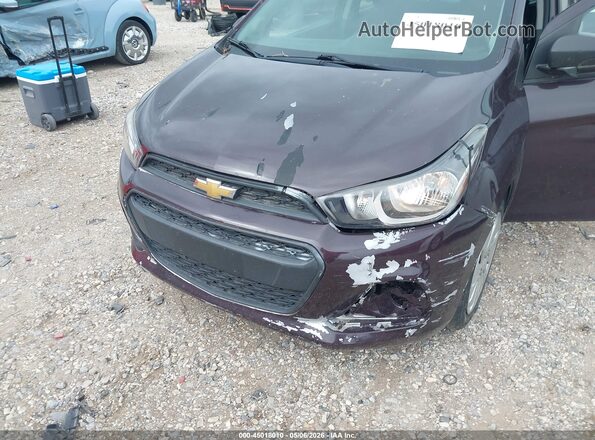 KL8CB6SAXHC839530 2017 CHEVROLET SPARK Темно-бордовый Вид задней части салона