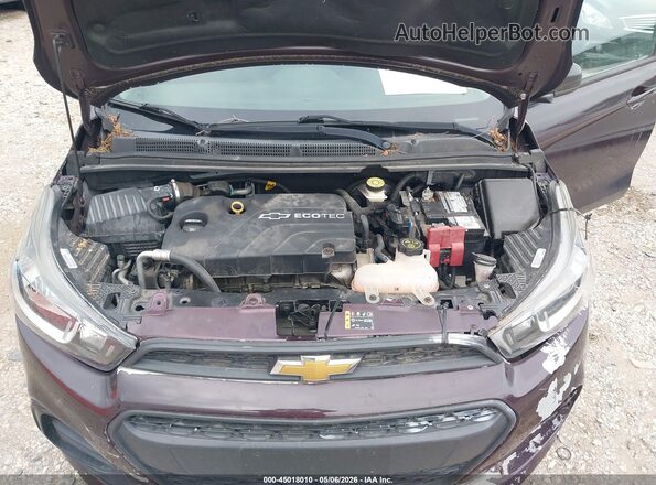 KL8CB6SAXHC839530 2017 CHEVROLET SPARK Темно-бордовый Вид сзади