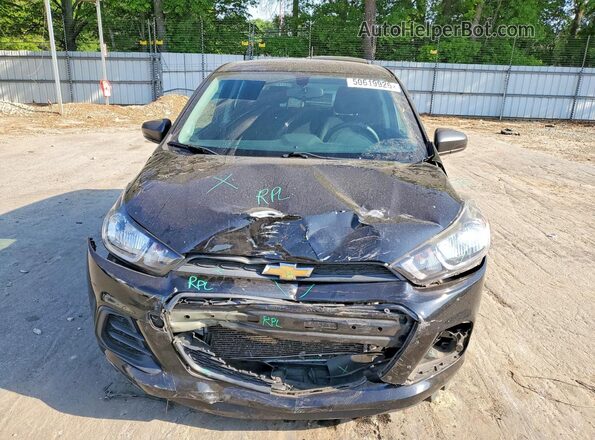 KL8CB6SAXJC468889 2018 CHEVROLET SPARK Черный Вид спереди