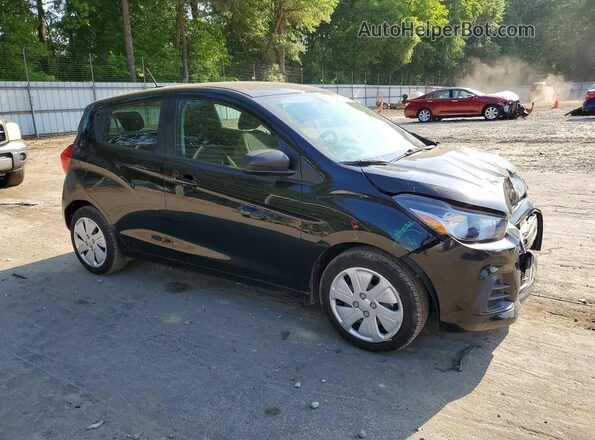 KL8CB6SAXJC468889 2018 CHEVROLET SPARK Черный Передняя правая четверть