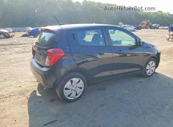 KL8CB6SAXJC468889 2018 CHEVROLET SPARK Черный Задняя правая четверть