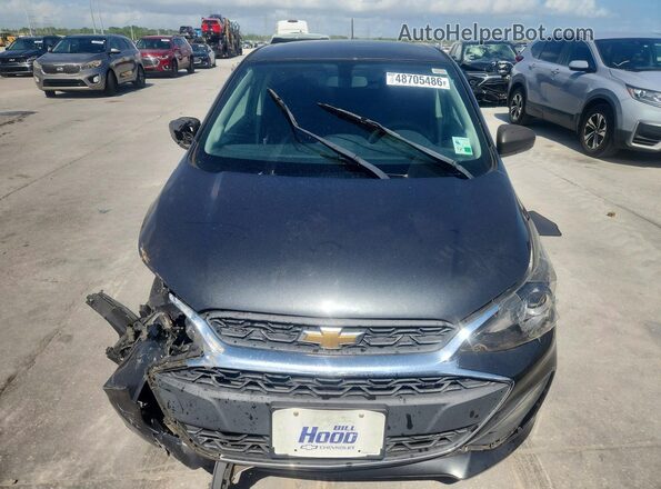 KL8CB6SAXKC765372 2019 CHEVROLET SPARK Серебряный Вид спереди