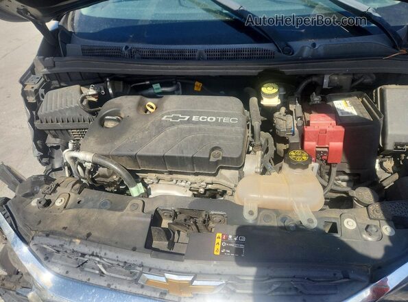 KL8CB6SAXKC765372 2019 CHEVROLET SPARK Серебряный Вид задней части салона
