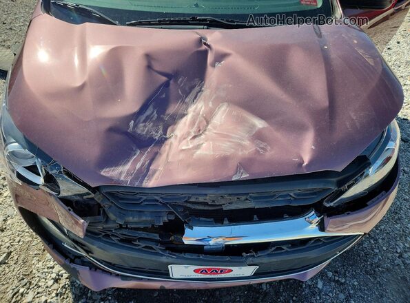 KL8CB6SAXKC766473 2019 CHEVROLET SPARK Maroon Rear interior view
