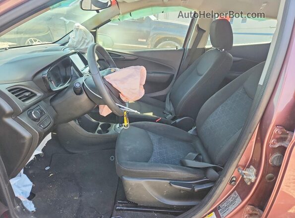 KL8CB6SAXKC766473 2019 CHEVROLET SPARK Maroon Front interior view