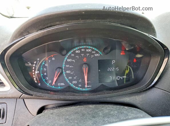 KL8CB6SAXLC445700 2020 CHEVROLET SPARK Черный Вид щитка приборов