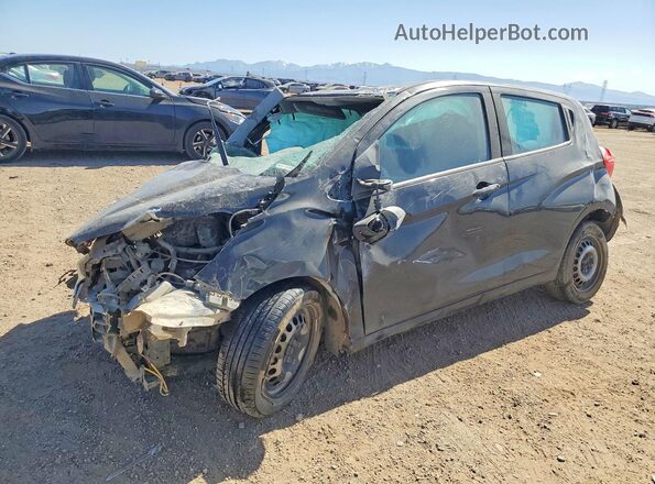 KL8CB6SAXMC741043 2021 CHEVROLET SPARK Черный Передняя левая четверть