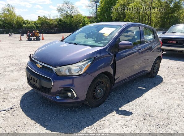 KL8CC6SAXGC643731 2016 CHEVROLET SPARK Фиолетовый Передняя левая четверть
