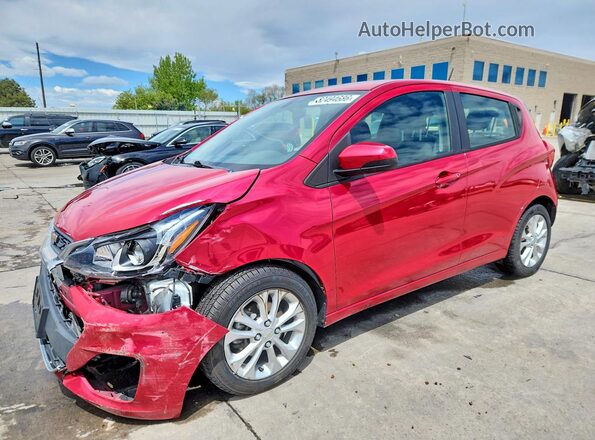 KL8CD6SA0KC786967 2019 CHEVROLET SPARK Red Front left