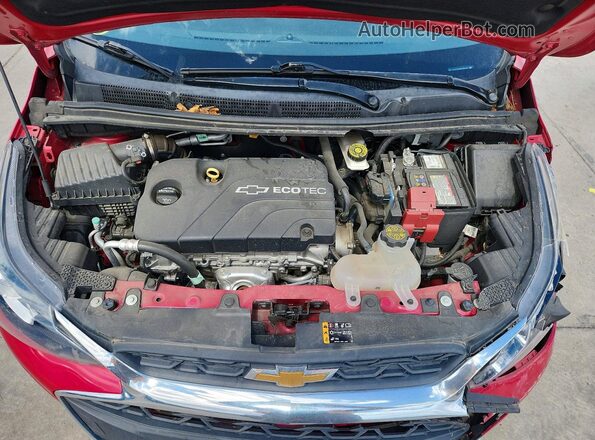 KL8CD6SA0KC786967 2019 CHEVROLET SPARK Red Rear interior view