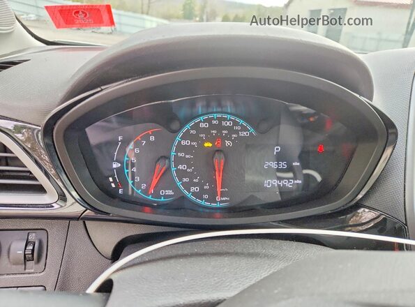 KL8CD6SA0LC448339 2020 CHEVROLET SPARK Beige ხელსაწყოთა პანელის ხედი