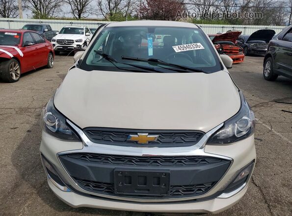 KL8CD6SA0MC749369 2021 CHEVROLET SPARK Бежевый Вид спереди