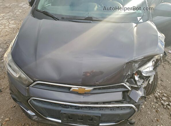 KL8CD6SA1GC581519 2016 CHEVROLET SPARK Серый Вид задней части салона