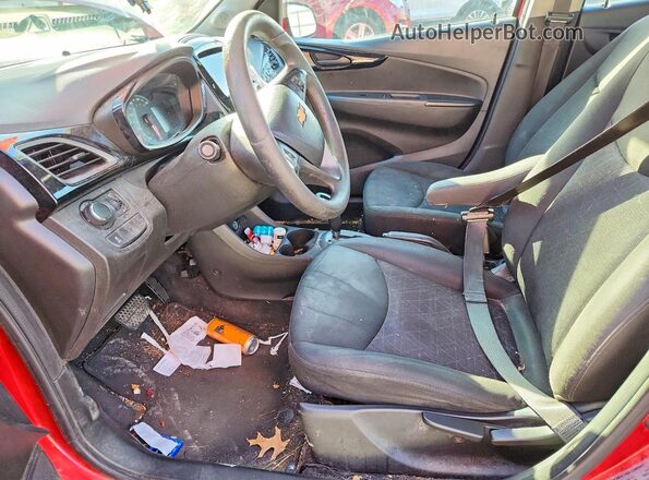 KL8CD6SA1KC719150 2019 CHEVROLET SPARK Red Vista interior delantera