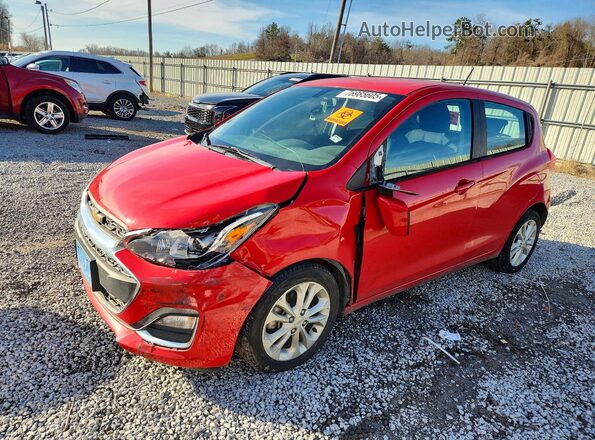 KL8CD6SA1KC719150 2019 CHEVROLET SPARK Red Vista tres cuartos delantera izquierda