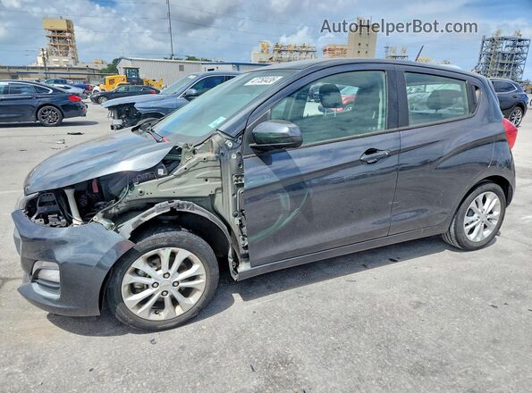 KL8CD6SA1MC714954 2021 CHEVROLET SPARK Серый Передняя левая четверть