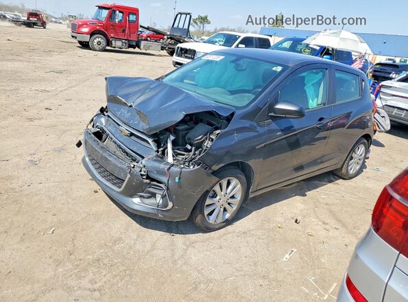 KL8CD6SA2HC717416 2017 CHEVROLET SPARK Черный Передняя левая четверть
