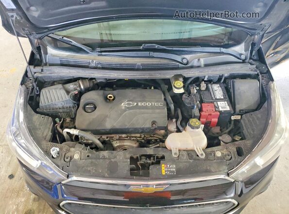 KL8CD6SA2HC767975 2017 CHEVROLET SPARK Black Widok wnętrza z tyłu