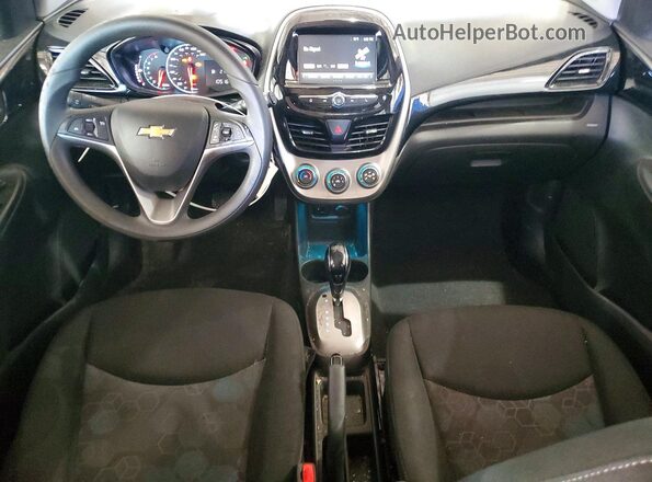 KL8CD6SA2HC767975 2017 CHEVROLET SPARK Black Widok deski rozdzielczej
