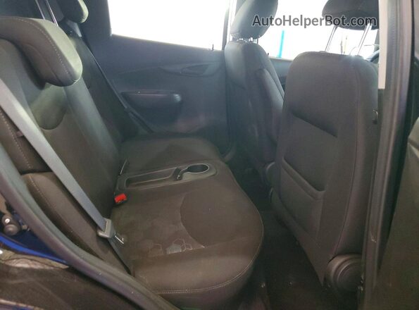 KL8CD6SA2HC767975 2017 CHEVROLET SPARK Black Widok tylnych siedzeń