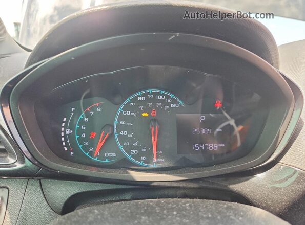 KL8CD6SA2JC420152 2018 CHEVROLET SPARK Black Vista del cuadro de instrumentos