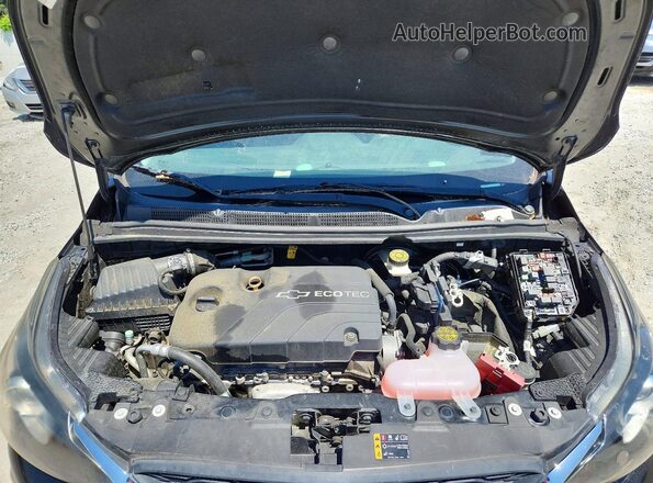 KL8CD6SA3LC446701 2020 CHEVROLET SPARK Черный Вид задней части салона