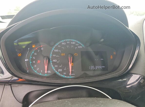 KL8CD6SA3LC446701 2020 CHEVROLET SPARK Черный Вид щитка приборов