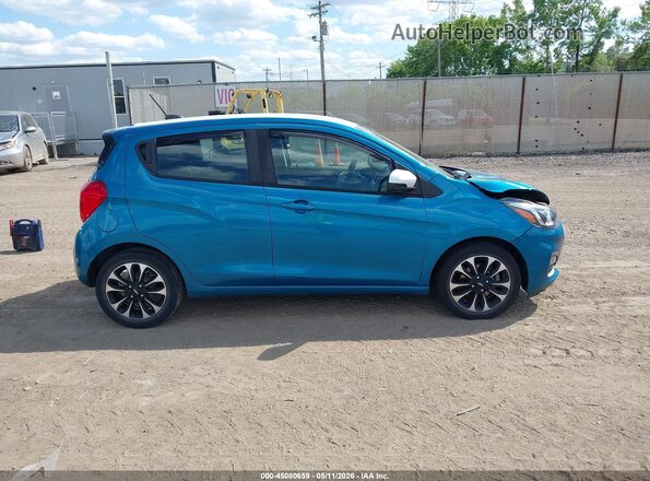 KL8CD6SA3LC479214 2020 CHEVROLET SPARK Синий Вид задней части салона