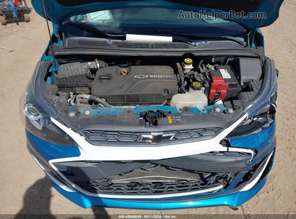 KL8CD6SA3LC479214 2020 CHEVROLET SPARK Синий Вид сзади