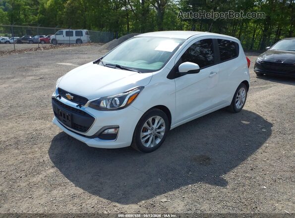 KL8CD6SA4KC722625 2019 CHEVROLET SPARK White Przód lewy