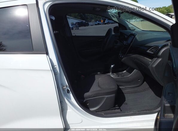 KL8CD6SA4KC722625 2019 CHEVROLET SPARK White Widok wnętrza z przodu