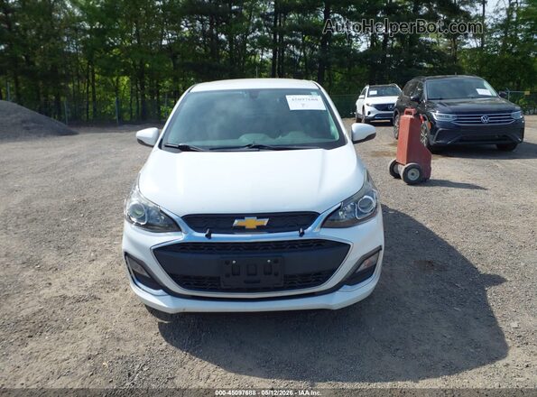 KL8CD6SA4KC722625 2019 CHEVROLET SPARK White Widok zestawu wskaźników
