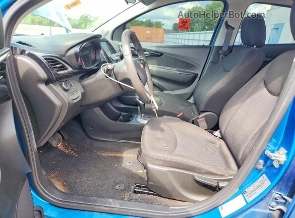 KL8CD6SA5KC733830 2019 CHEVROLET SPARK Синий Вид салона спереди