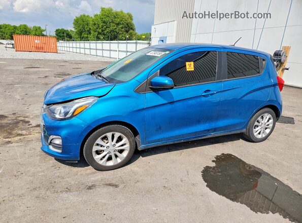 KL8CD6SA5KC733830 2019 CHEVROLET SPARK Синий Передняя левая четверть