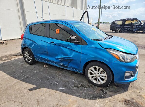 KL8CD6SA5KC733830 2019 CHEVROLET SPARK Синий Передняя правая четверть