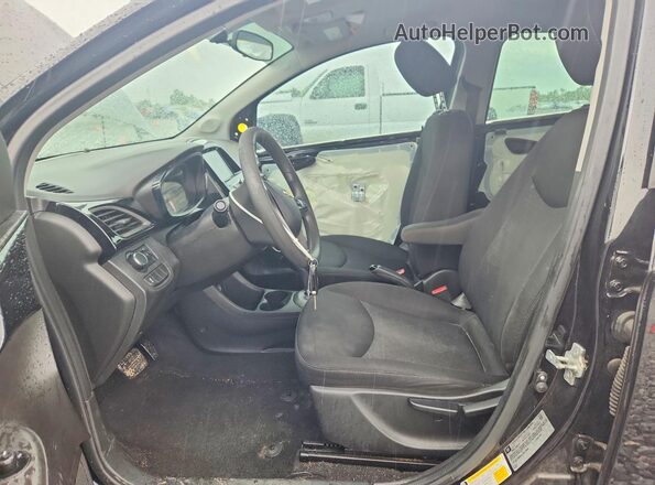 KL8CD6SA5LC417846 2020 CHEVROLET SPARK Черный Вид салона спереди