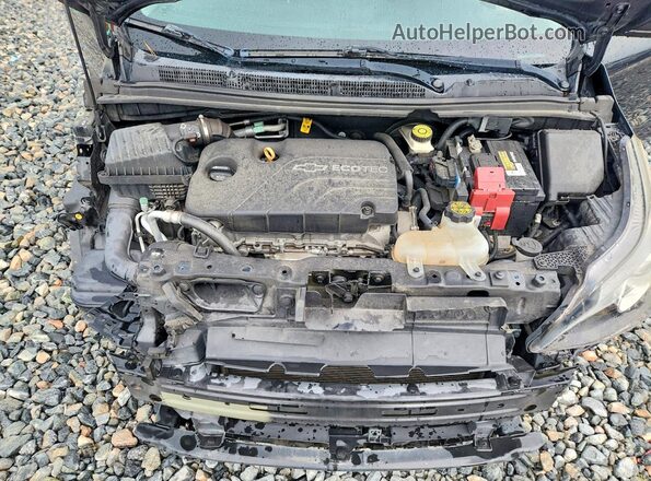 KL8CD6SA5LC417846 2020 CHEVROLET SPARK Черный Вид задней части салона