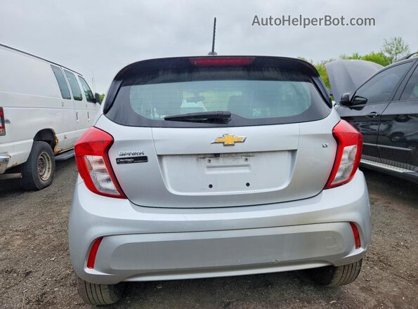 KL8CD6SA5LC447171 2020 CHEVROLET SPARK Silver Widok z tyłu