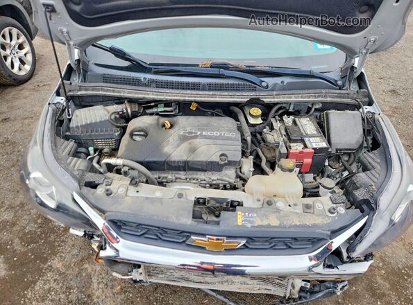KL8CD6SA5LC447171 2020 CHEVROLET SPARK Silver Widok wnętrza z tyłu