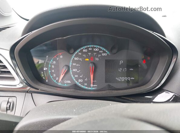 KL8CD6SA6KC753391 2019 CHEVROLET SPARK White Widok tylnych siedzeń