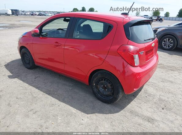 KL8CD6SA6LC440407 2020 CHEVROLET SPARK Красный Задняя левая четверть