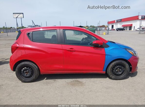 KL8CD6SA6LC440407 2020 CHEVROLET SPARK Красный Вид задней части салона